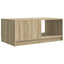 Sofabord Sonoma-eg 90 x 50 x 37 cm Konstrueret træ