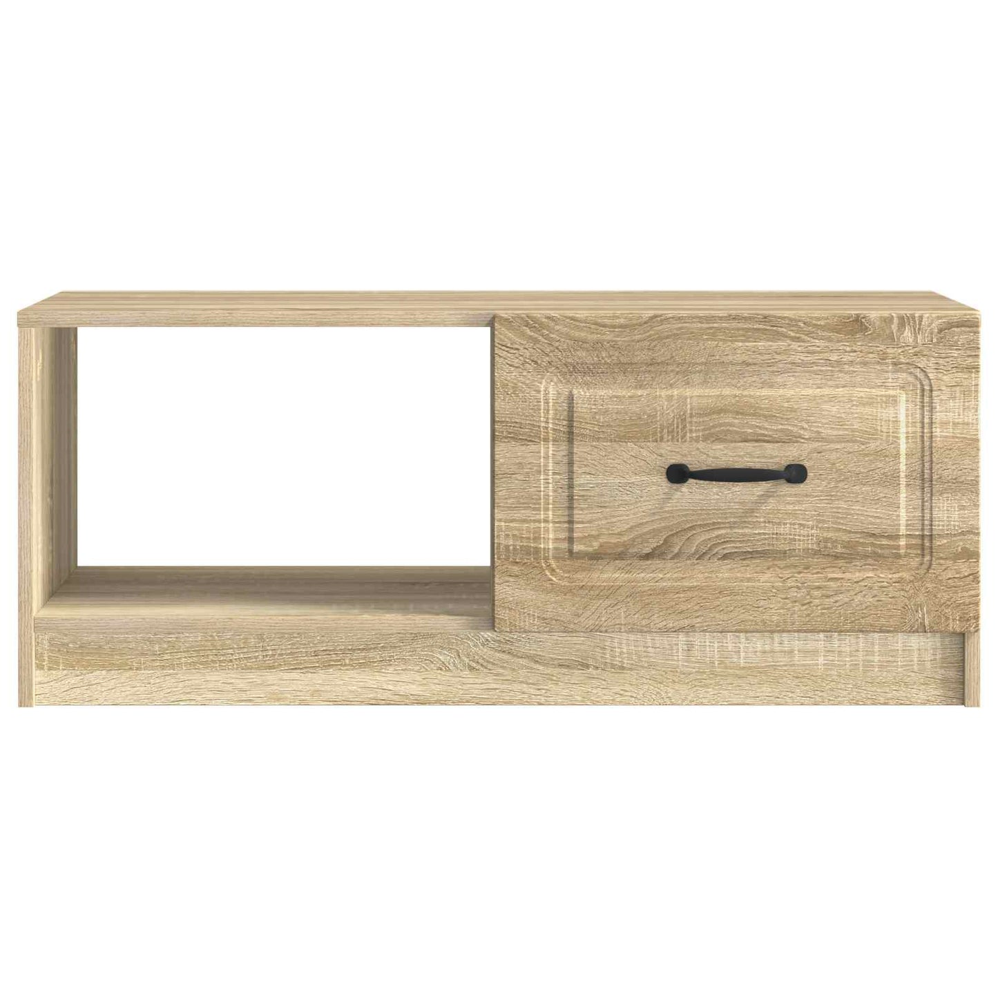 Sofabord Sonoma-eg 90 x 50 x 37 cm Konstrueret træ