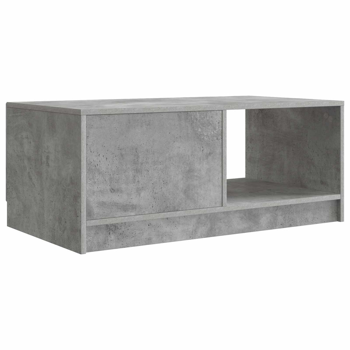 Sofabord Betongrå 90 x 50 x 37 cm Konstrueret træ
