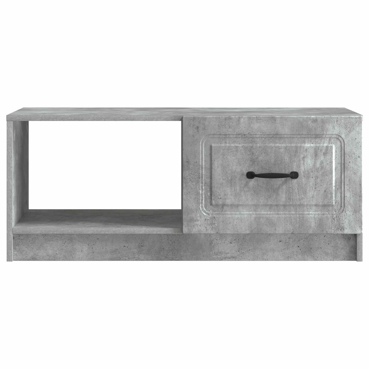 Sofabord Betongrå 90 x 50 x 37 cm Konstrueret træ
