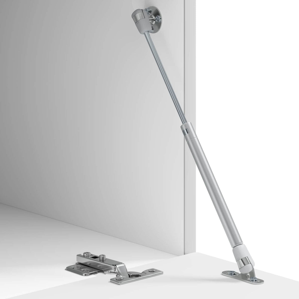 Sofabord Hvid højglans 90 x 50 x 37 cm Konstrueret træ