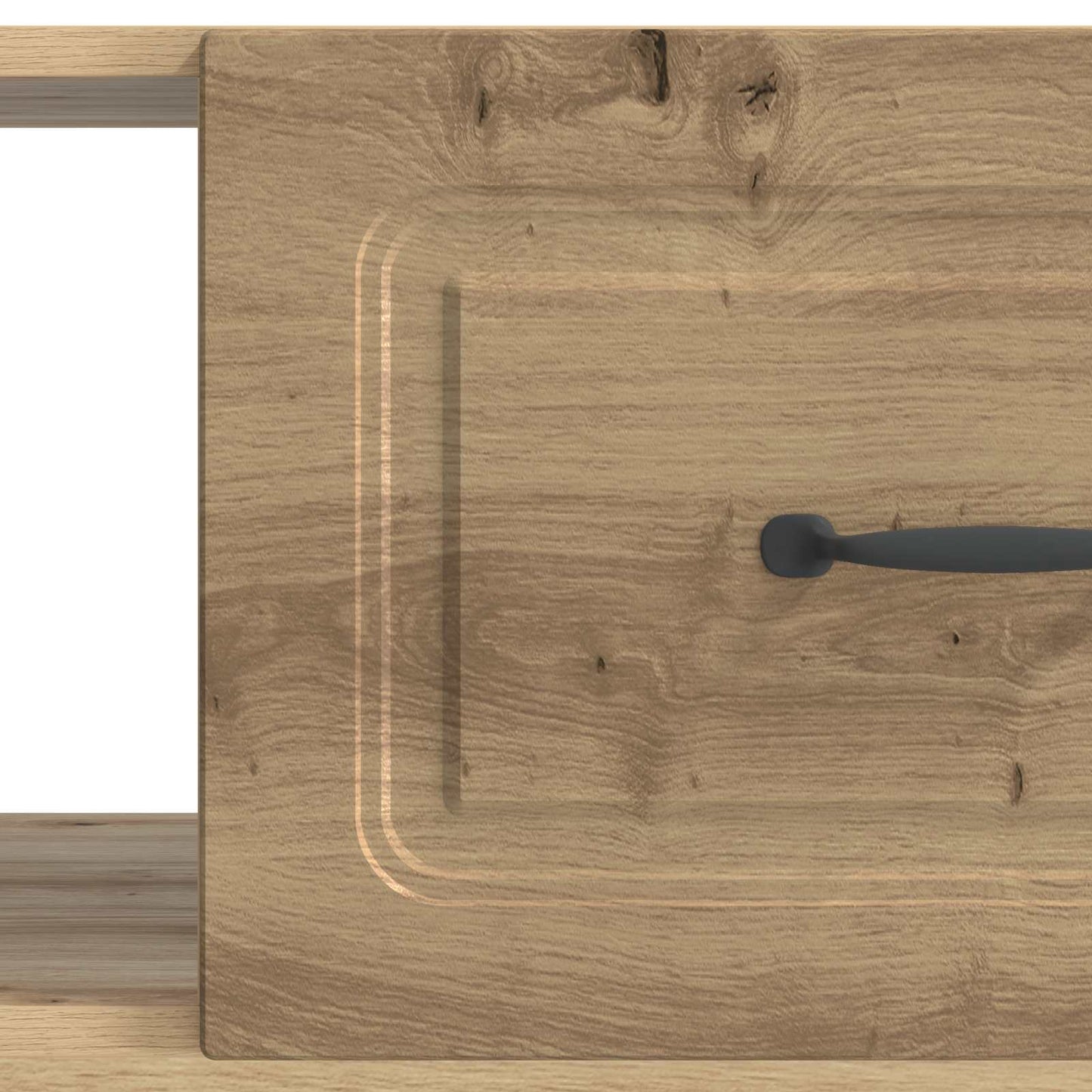 Sofabord Artisan-eg 90 x 50 x 37 cm Konstrueret træ