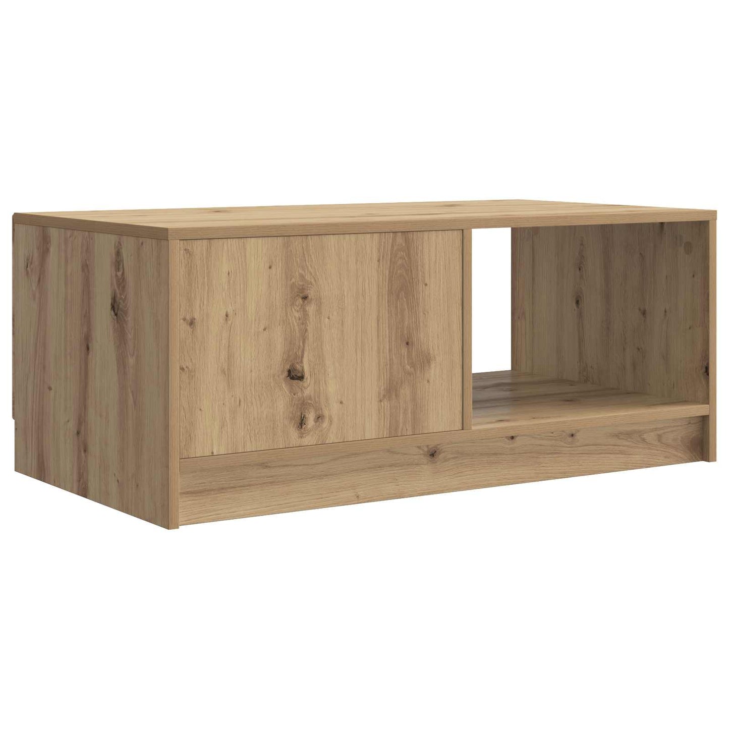 Sofabord Artisan-eg 90 x 50 x 37 cm Konstrueret træ