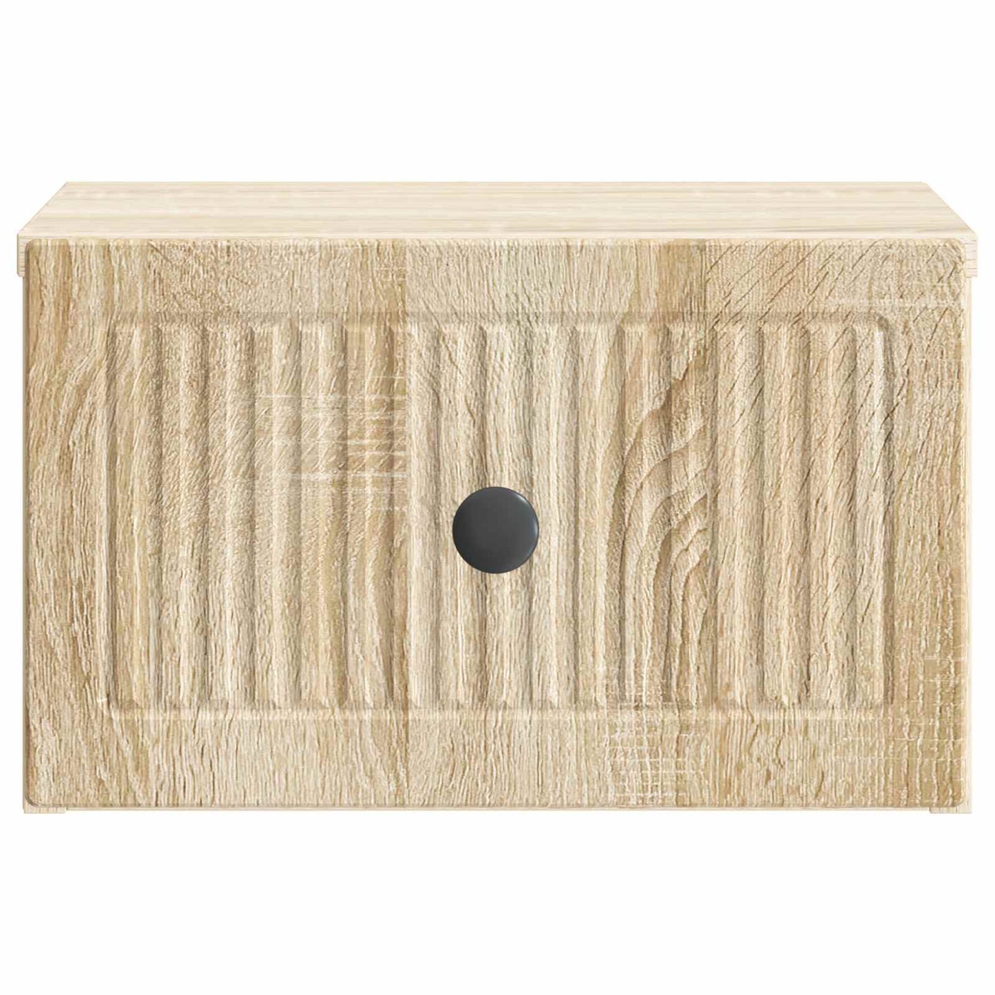 Væghængt Natbord Sonoma-eg 33 x 34,5 x 20 cm Konstrueret træ