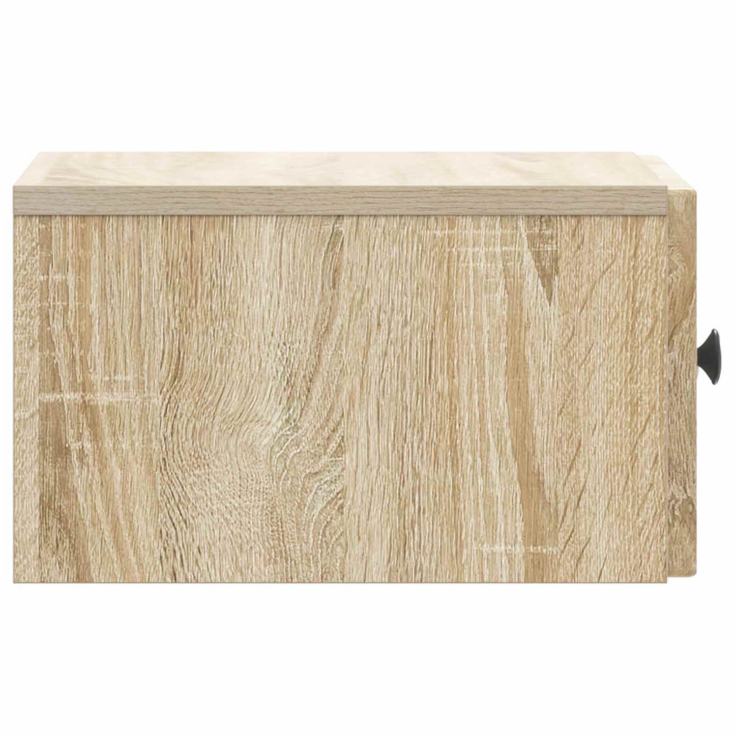 Væghængt Natbord Sonoma-eg 33 x 34,5 x 20 cm Konstrueret træ