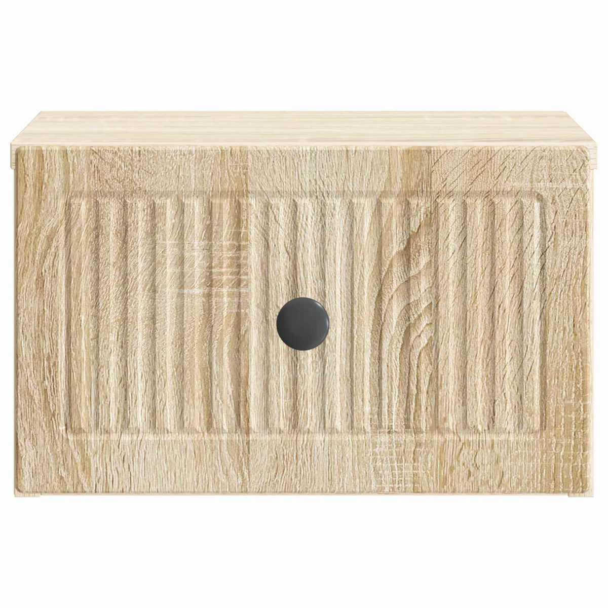 Væghængt Natbord 2 stk. Sonoma-eg 33 x 34,5 x 20 cm