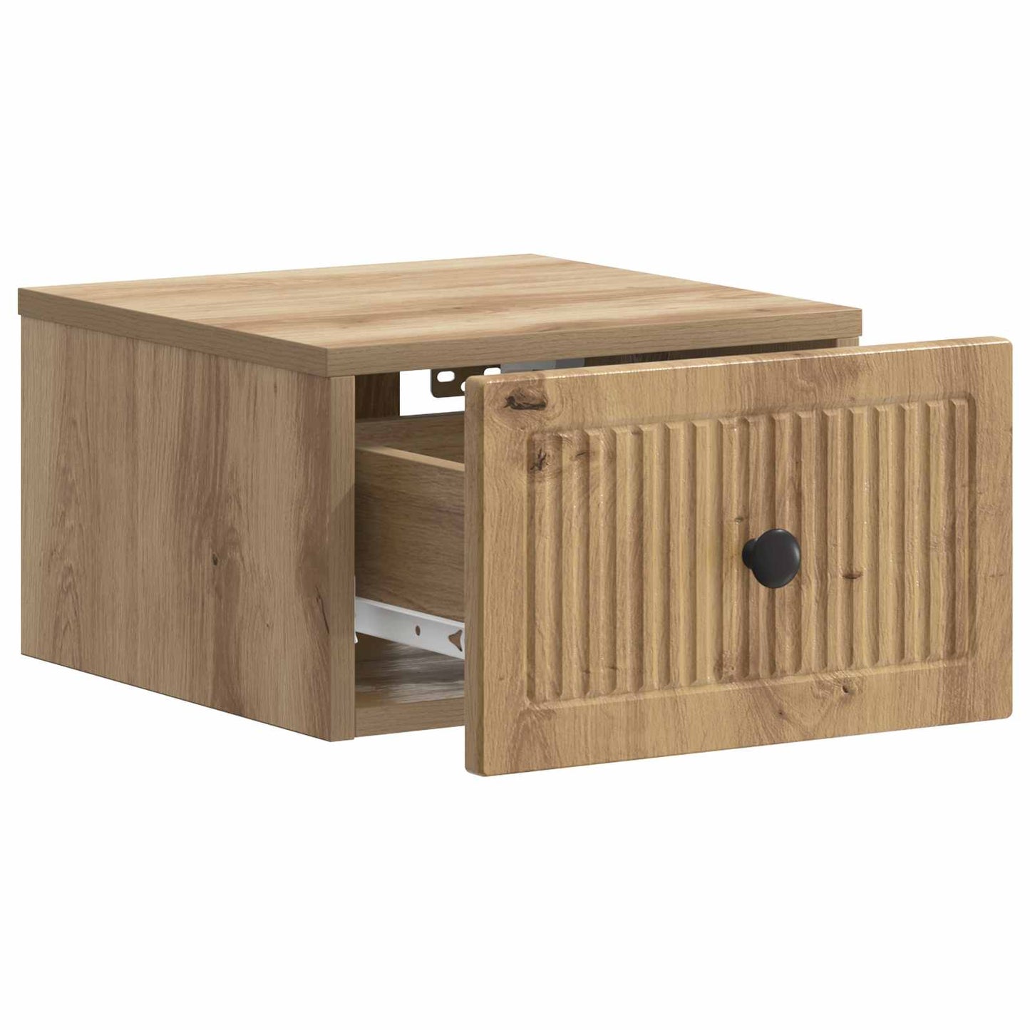 Væghængt Natbord Artisan-eg 33 x 34,5 x 20 cm Konstrueret træ