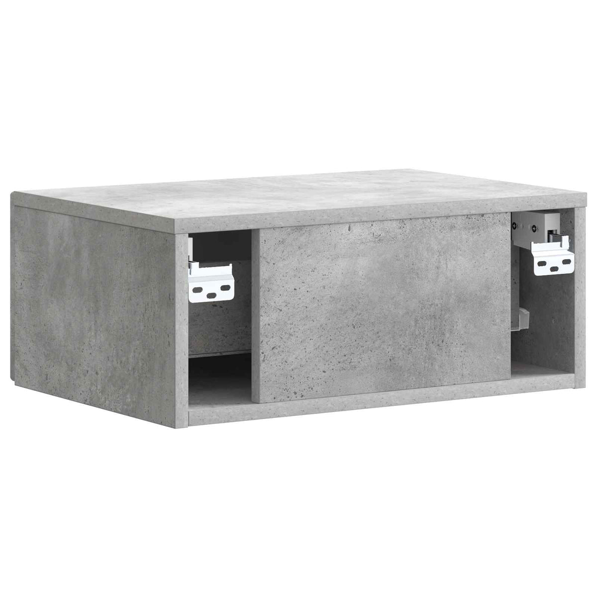 Natskab Betongrå 49 x 34,5 x 20 cm Konstrueret træ