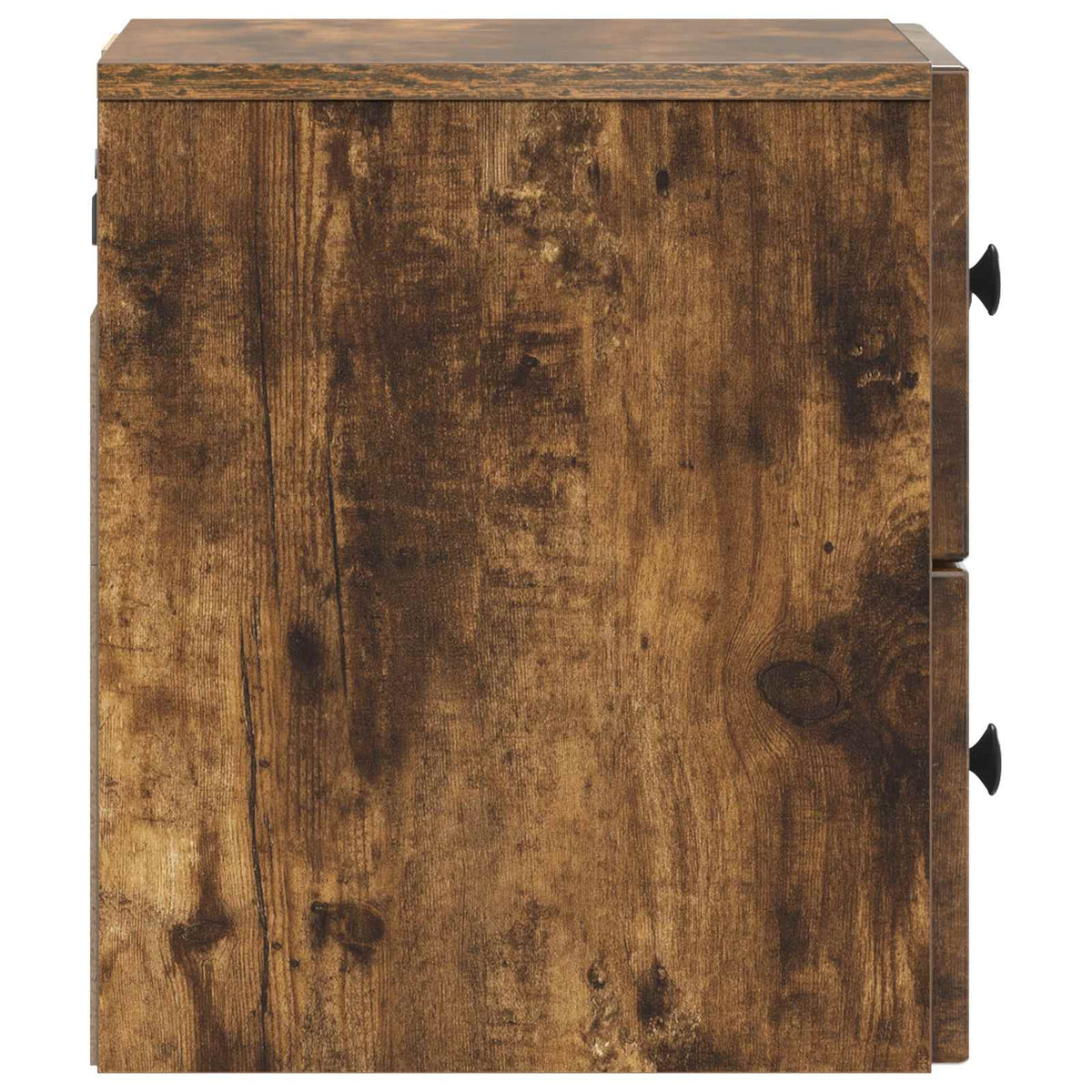 Væghængt Natbord Røget eg 33 x 34,5 x 40 cm Konstrueret træ