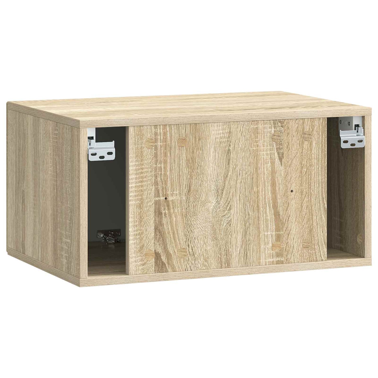 Væghængt TV-skab Sonoma-eg 59,5 x 41 x 30 cm Konstrueret træ