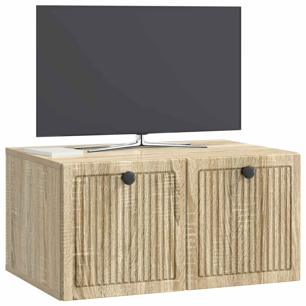 Væghængt TV-skab Sonoma-eg 59,5 x 41 x 30 cm Konstrueret træ