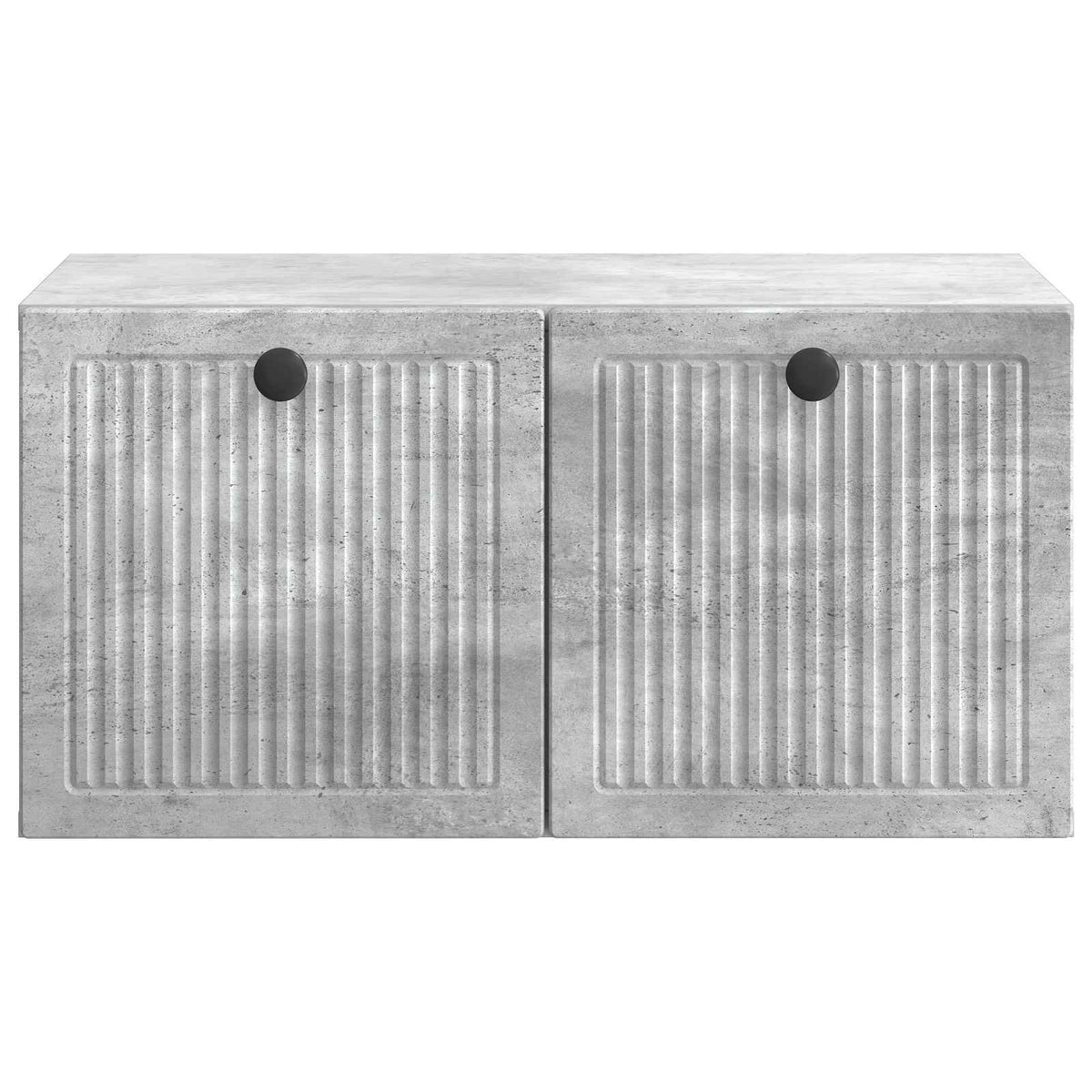 Væghængt TV-skab Betongrå 59,5 x 41 x 30 cm Konstrueret træ