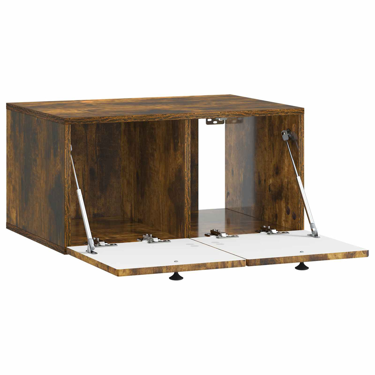 Væghængt TV-skab Røget eg 59,5 x 41 x 30 cm Konstrueret træ