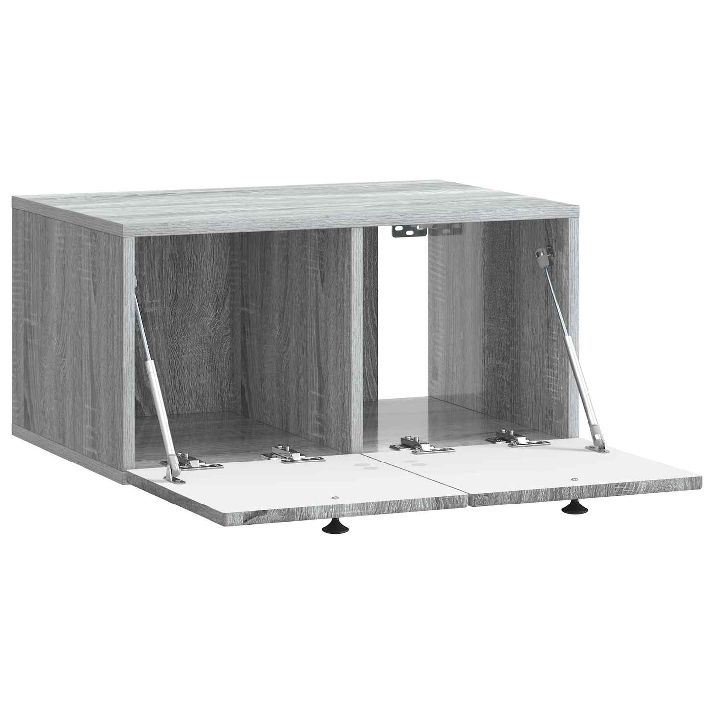 Væghængt TV-skab Vægmonteret Grå sonoma-eg 59,5 x 41 x 30 cm