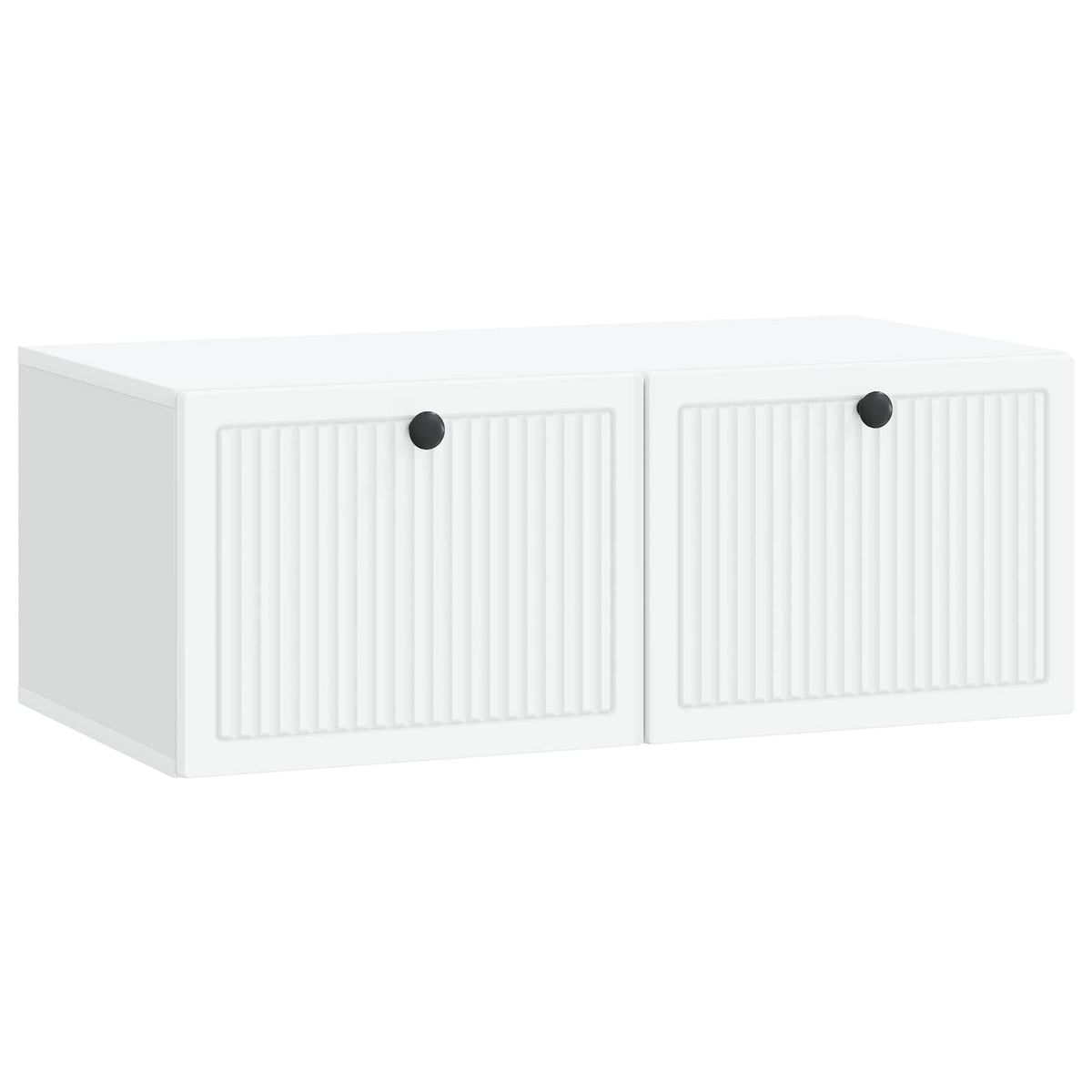 Væghængt TV-skab Hvid 78,5 x 41 x 30 cm Konstrueret træ