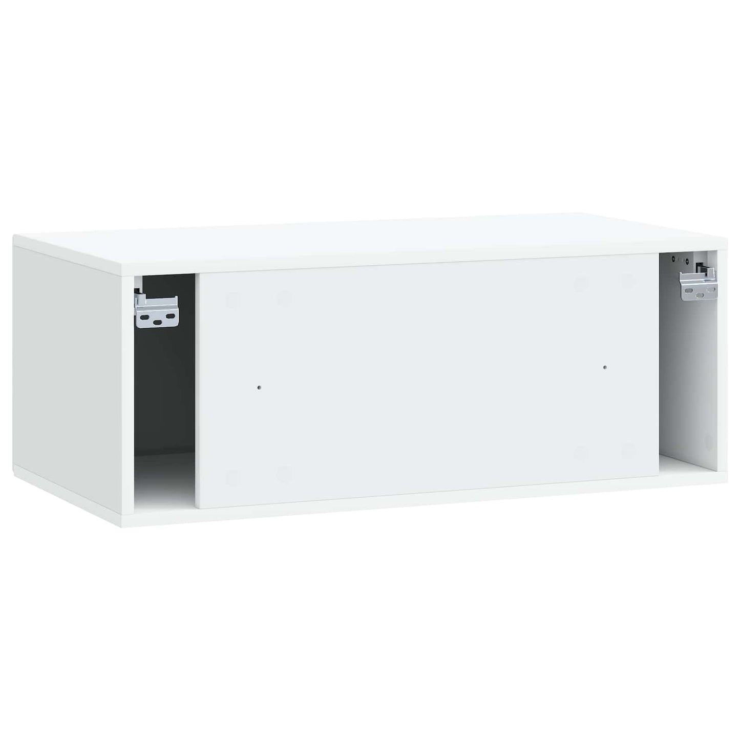 Væghængt TV-skab Hvid 78,5 x 41 x 30 cm Konstrueret træ