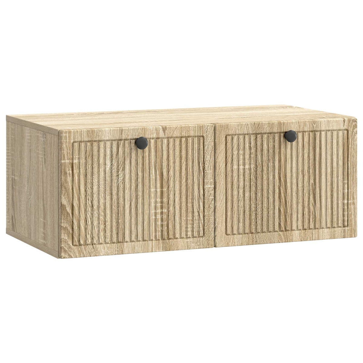 Væghængt TV-skab Sonoma-eg 78,5 x 41 x 30 cm Konstrueret træ