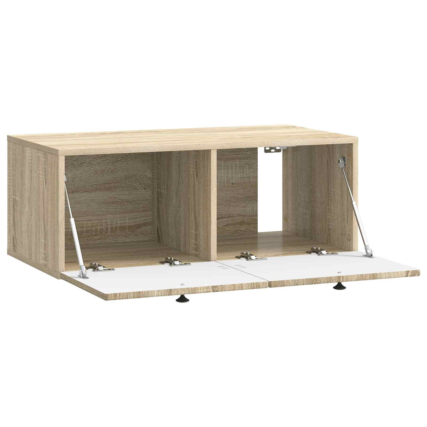Væghængt TV-skab Sonoma-eg 78,5 x 41 x 30 cm Konstrueret træ