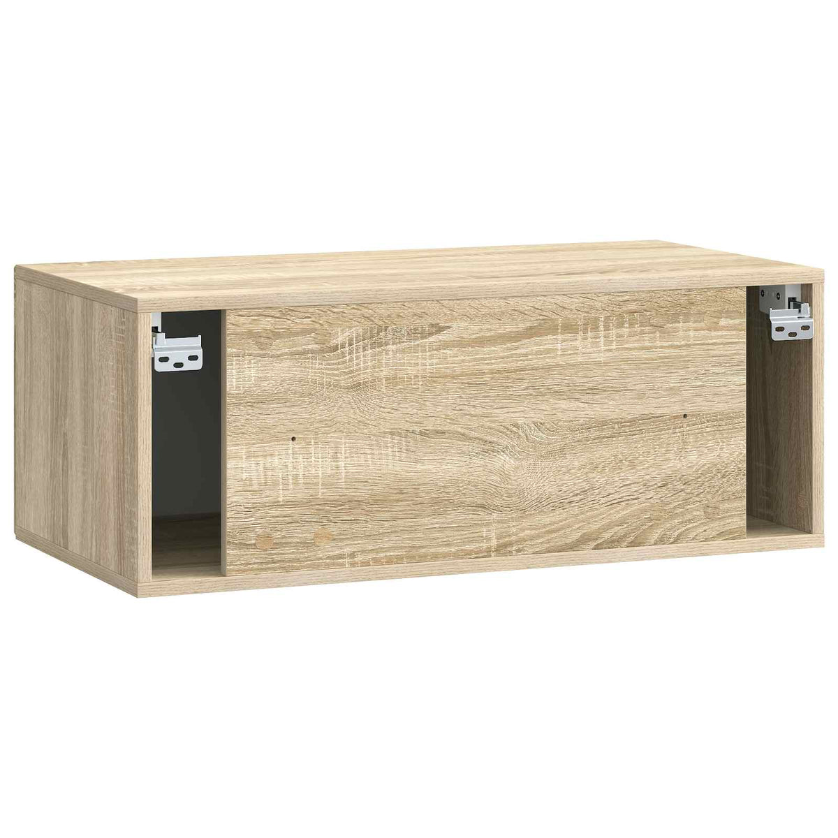Væghængt TV-skab Sonoma-eg 78,5 x 41 x 30 cm Konstrueret træ