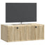 Væghængt TV-skab Sonoma-eg 78,5 x 41 x 30 cm Konstrueret træ