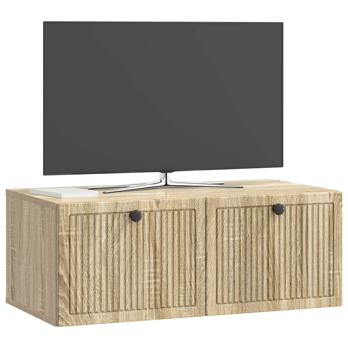 Væghængt TV-skab Sonoma-eg 78,5 x 41 x 30 cm Konstrueret træ