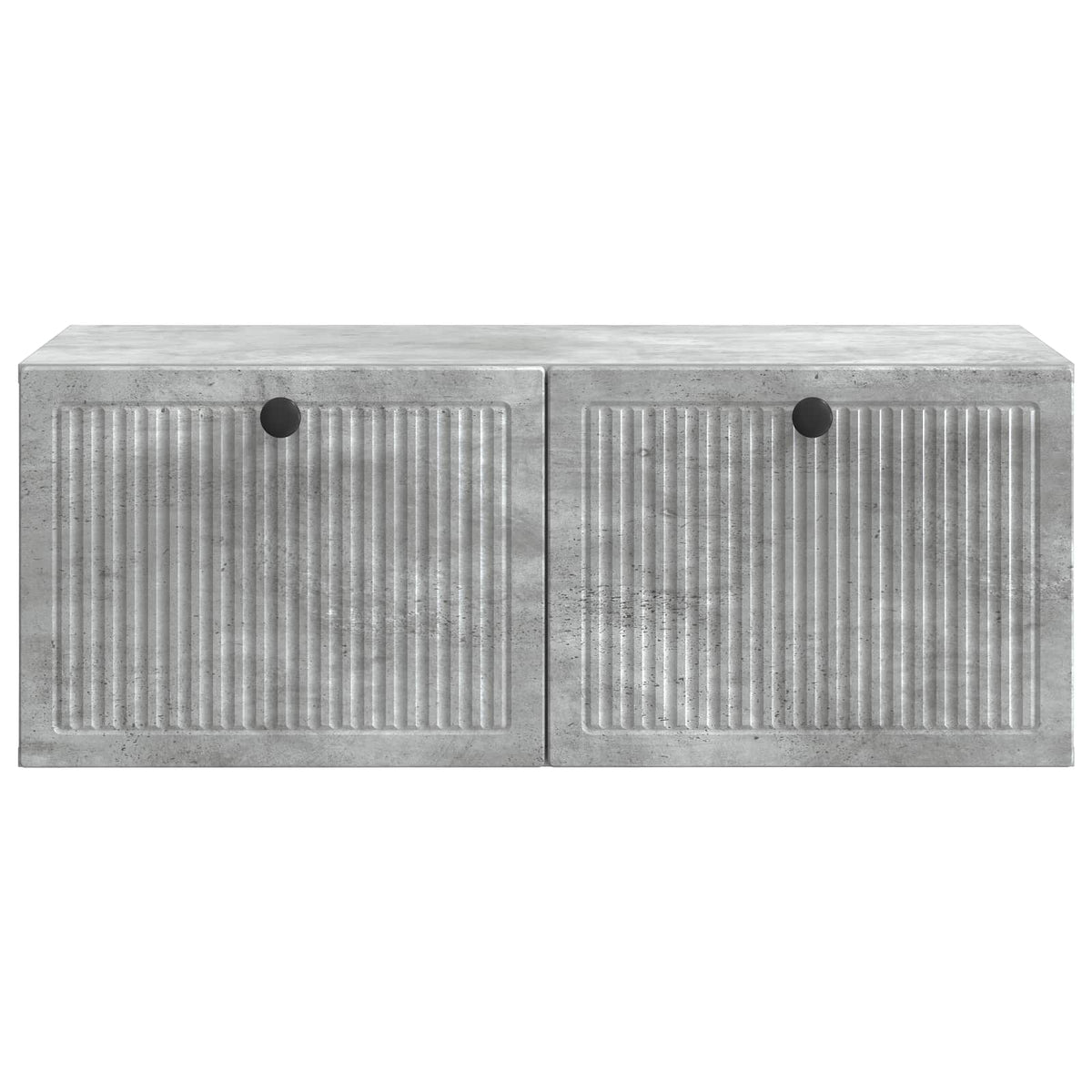 Væghængt TV-skab Betongrå 78,5 x 41 x 30 cm Konstrueret træ