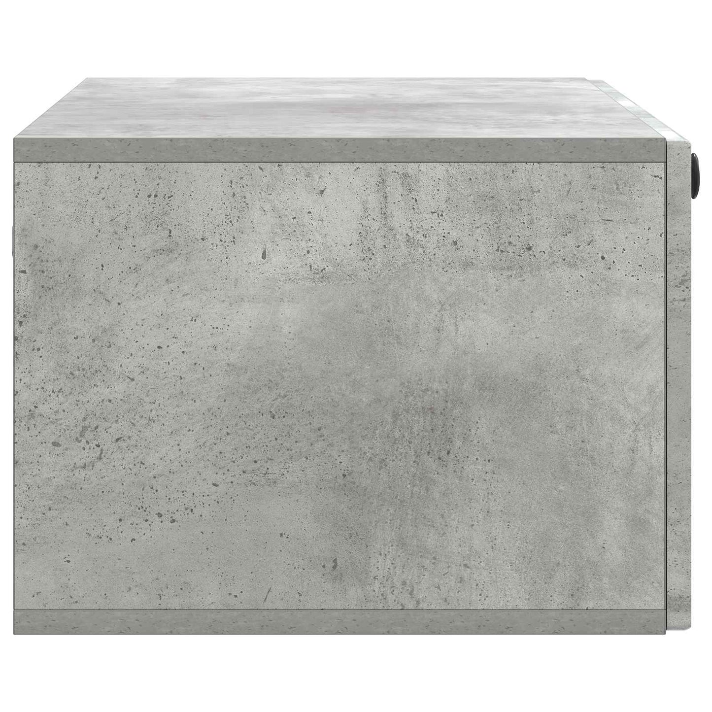 Væghængt TV-skab Betongrå 78,5 x 41 x 30 cm Konstrueret træ