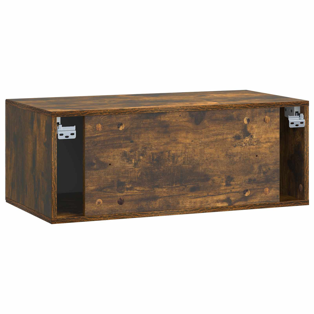 Væghængt TV-skab Røget eg 78,5 x 41 x 30 cm Konstrueret træ