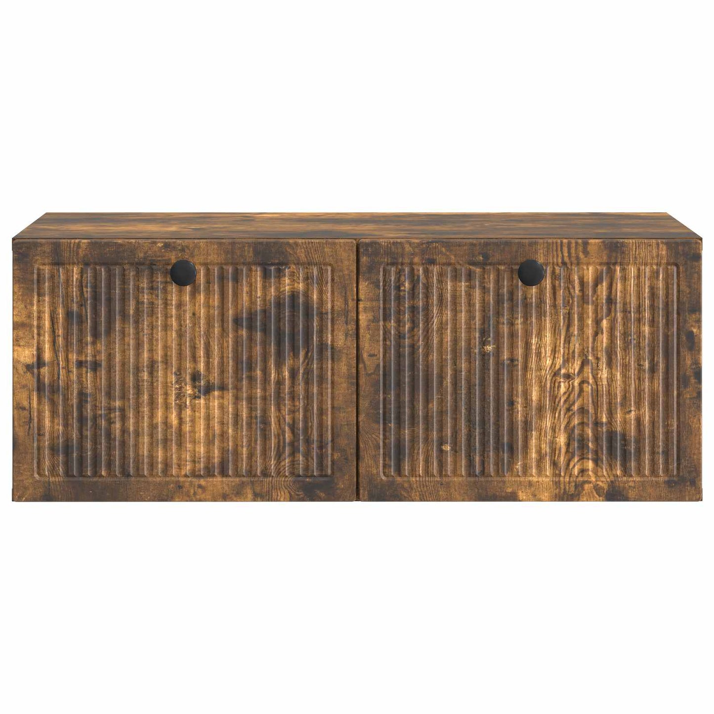 Væghængt TV-skab Røget eg 78,5 x 41 x 30 cm Konstrueret træ