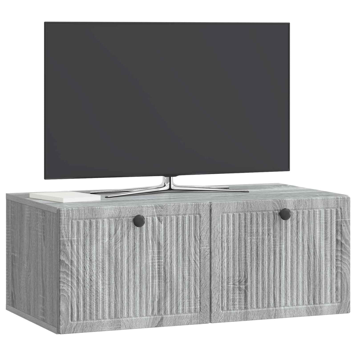 Væghængt TV-skab Vægmonteret Grå sonoma-eg 78,5 x 41 x 30 cm