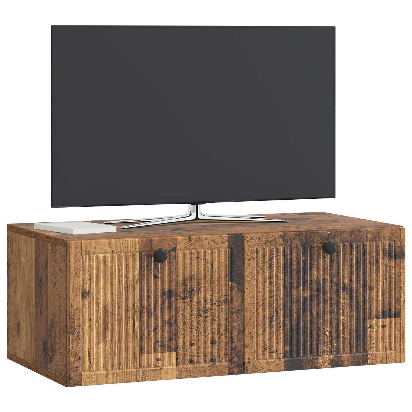 Væghængt TV-skab Gammelt træ 78,5 x 41 x 30 cm Konstrueret træ