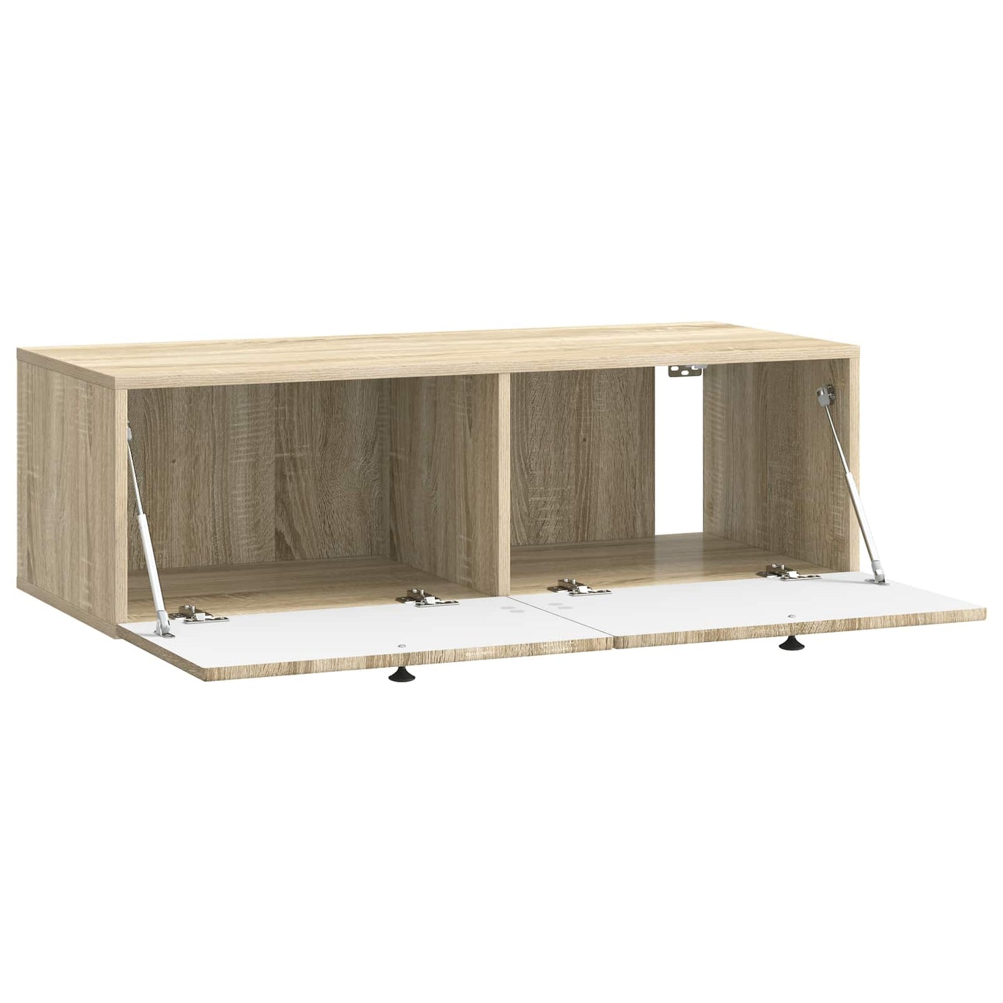 Væghængt TV-skab Sonoma-eg 98 x 41 x 30 cm Konstrueret træ
