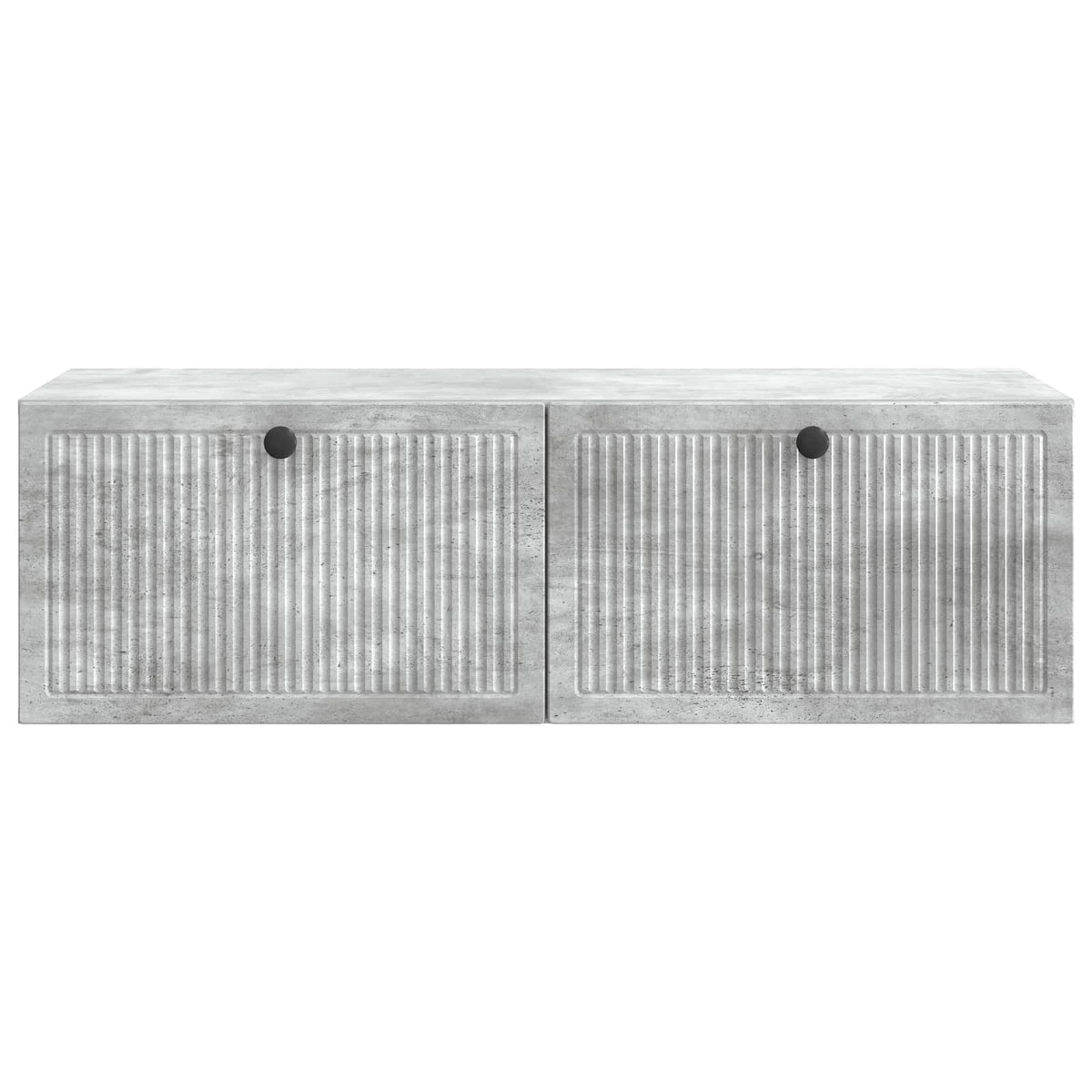 Væghængt TV-skab Betongrå 98 x 41 x 30 cm Konstrueret træ