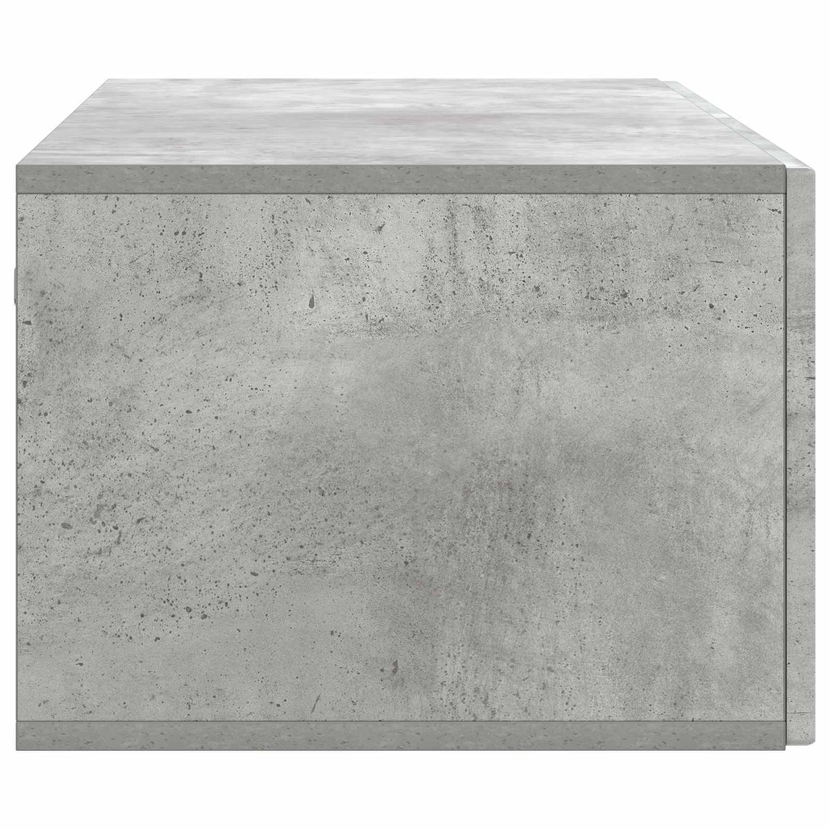 Væghængt TV-skab Betongrå 98 x 41 x 30 cm Konstrueret træ