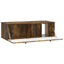 Væghængt TV-skab Røget eg 98 x 41 x 30 cm Konstrueret træ