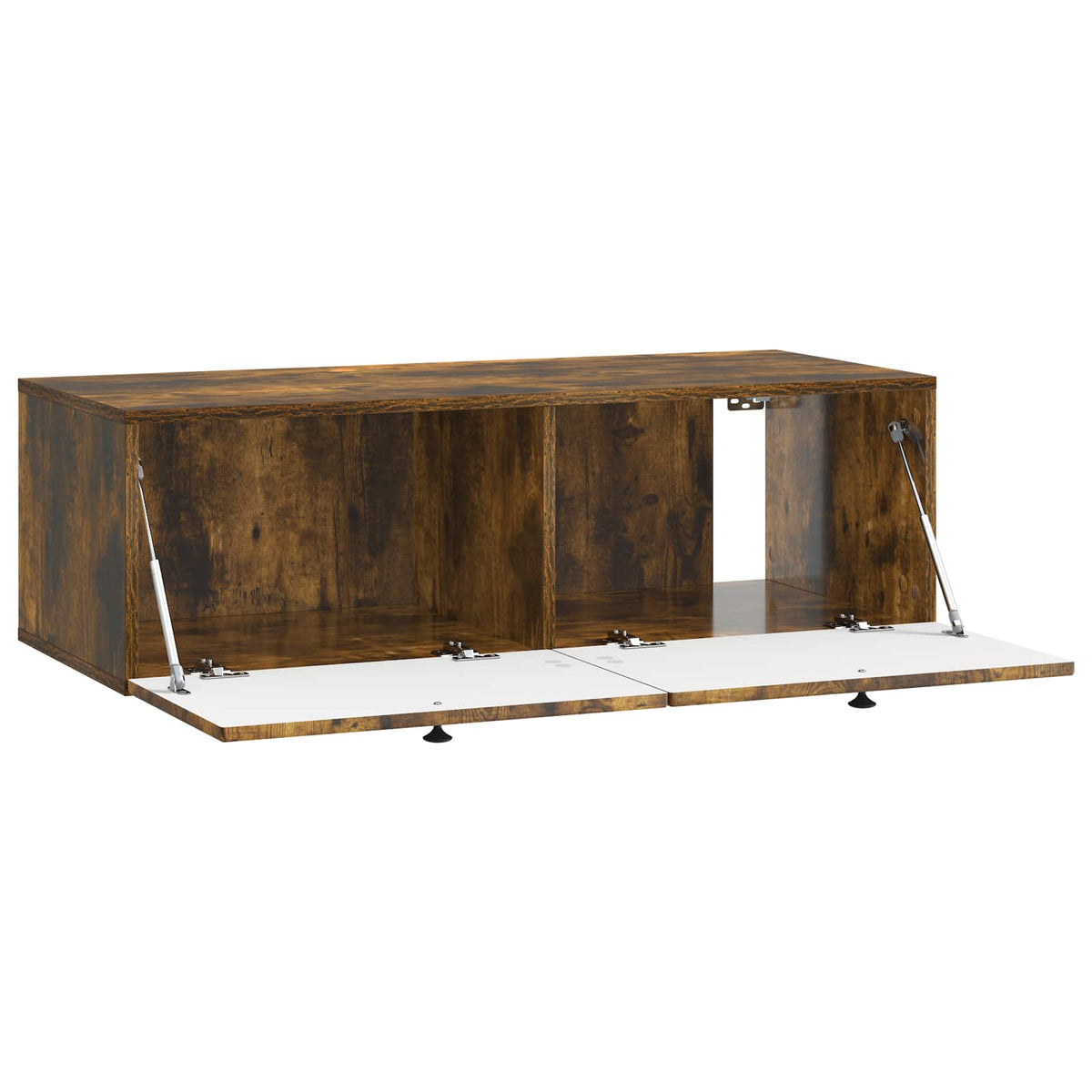 Væghængt TV-skab Røget eg 98 x 41 x 30 cm Konstrueret træ