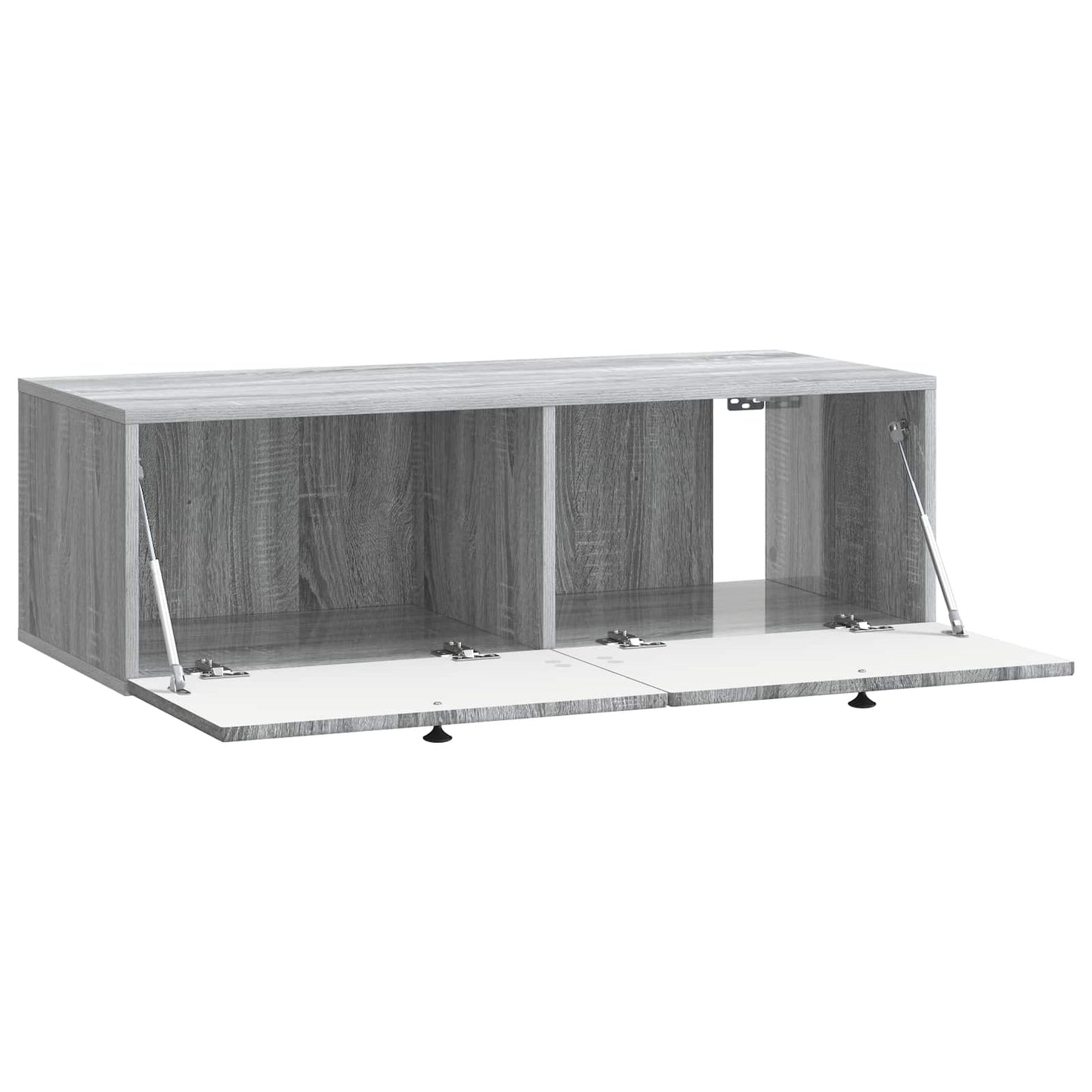 Væghængt TV-skab Grå sonoma-eg 98 x 41 x 30 cm Konstrueret træ