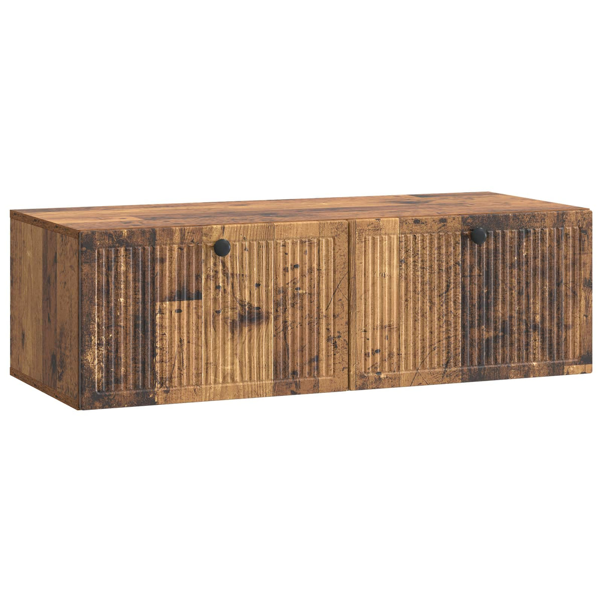 Væghængt TV-skab Gammelt træ 98 x 41 x 30 cm Konstrueret træ