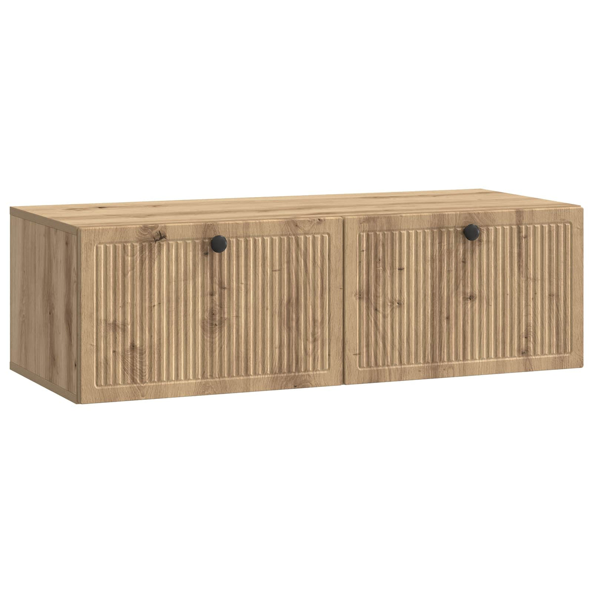 Væghængt TV-skab 98 x 41 x 30 cm Artisan-eg Konstrueret træ