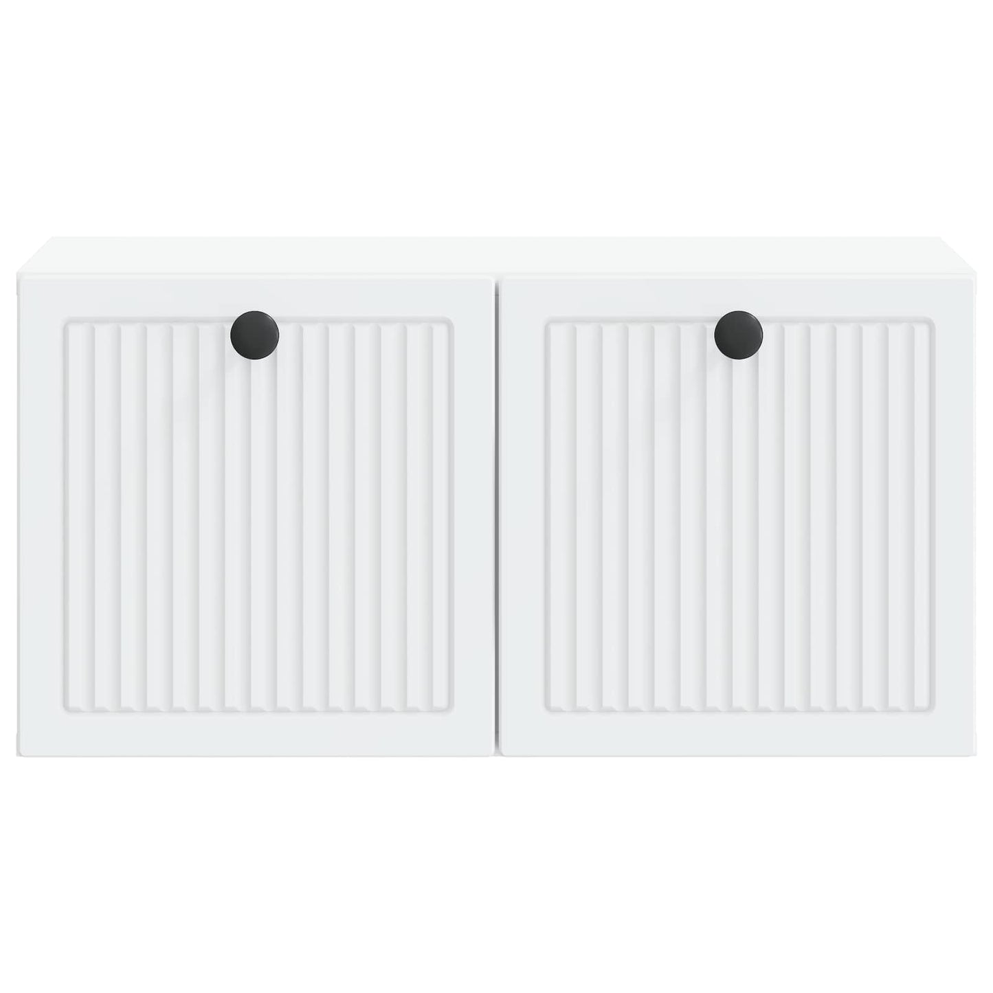 Væghængt TV-skab Hvid 59,5 x 31 x 30 cm Konstrueret træ