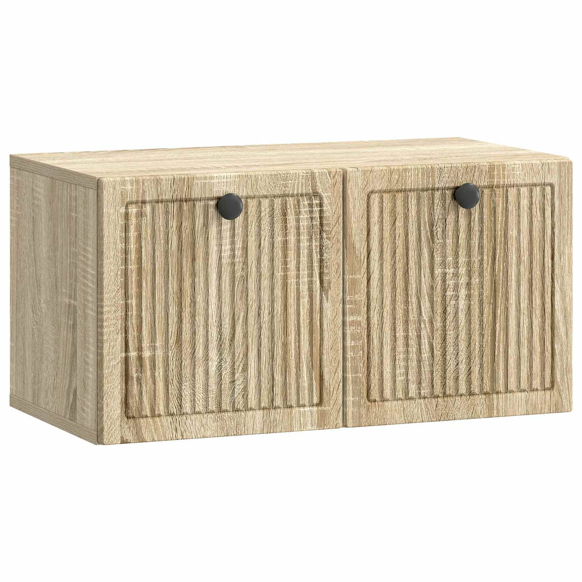 Væghængt TV-skab Sonoma-eg 59,5 x 31 x 30 cm Konstrueret træ