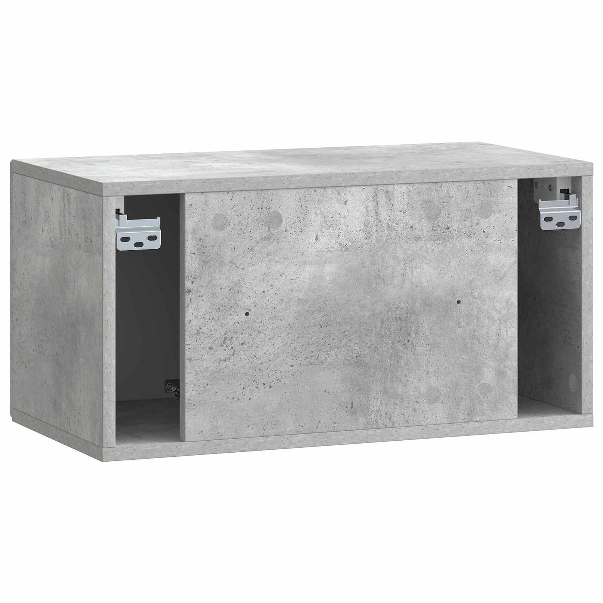 Væghængt TV-skab Betongrå 59,5 x 31 x 30 cm Konstrueret træ