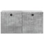 Væghængt TV-skab Betongrå 59,5 x 31 x 30 cm Konstrueret træ