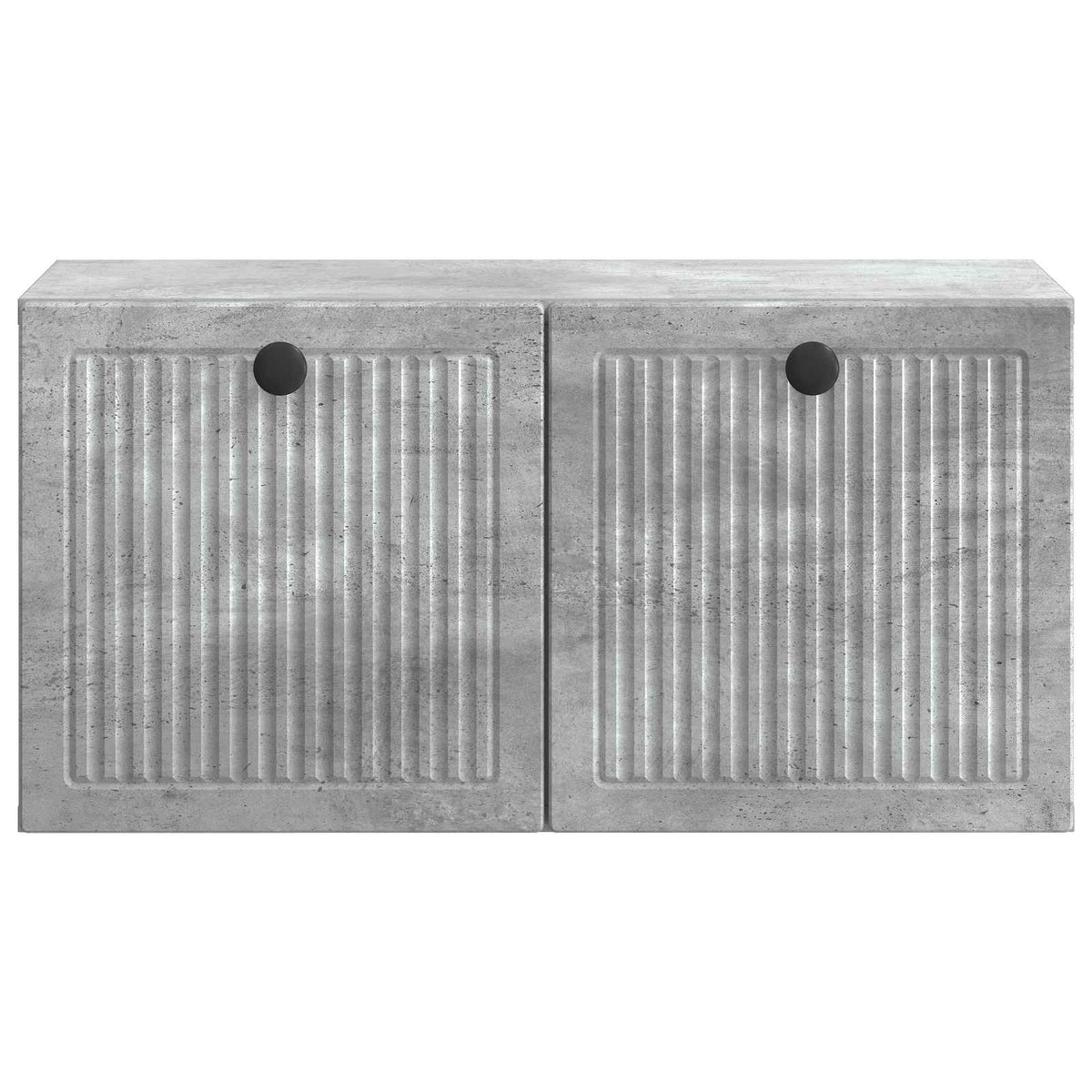 Væghængt TV-skab Betongrå 59,5 x 31 x 30 cm Konstrueret træ