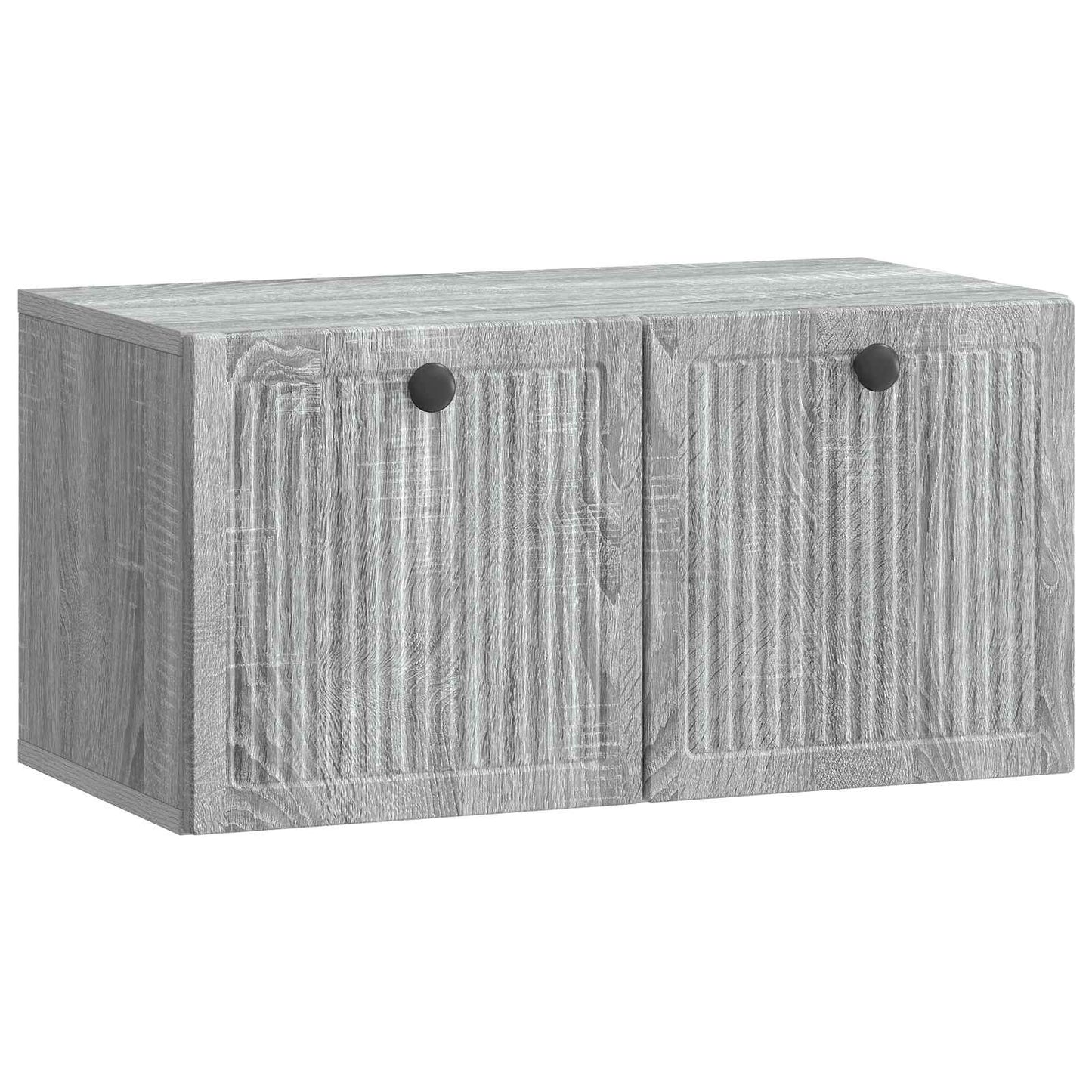 Væghængt TV-skab Vægmonteret Grå sonoma-eg 59,5 x 31 x 30 cm