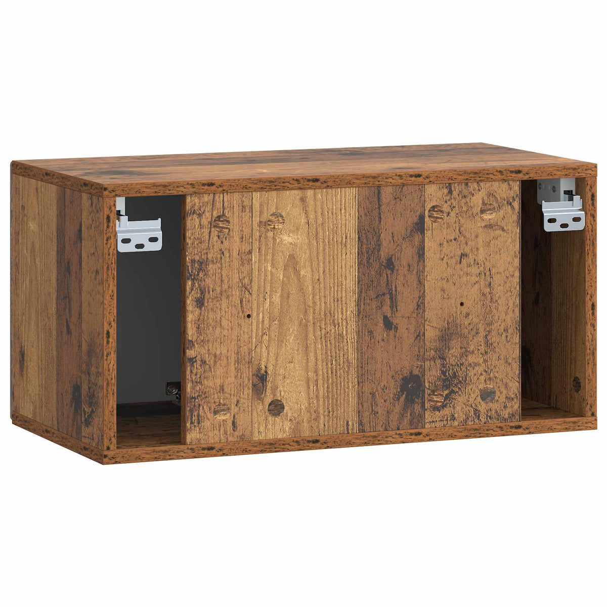 Væghængt TV-skab Gammelt træ 59,5 x 31 x 30 cm Konstrueret træ