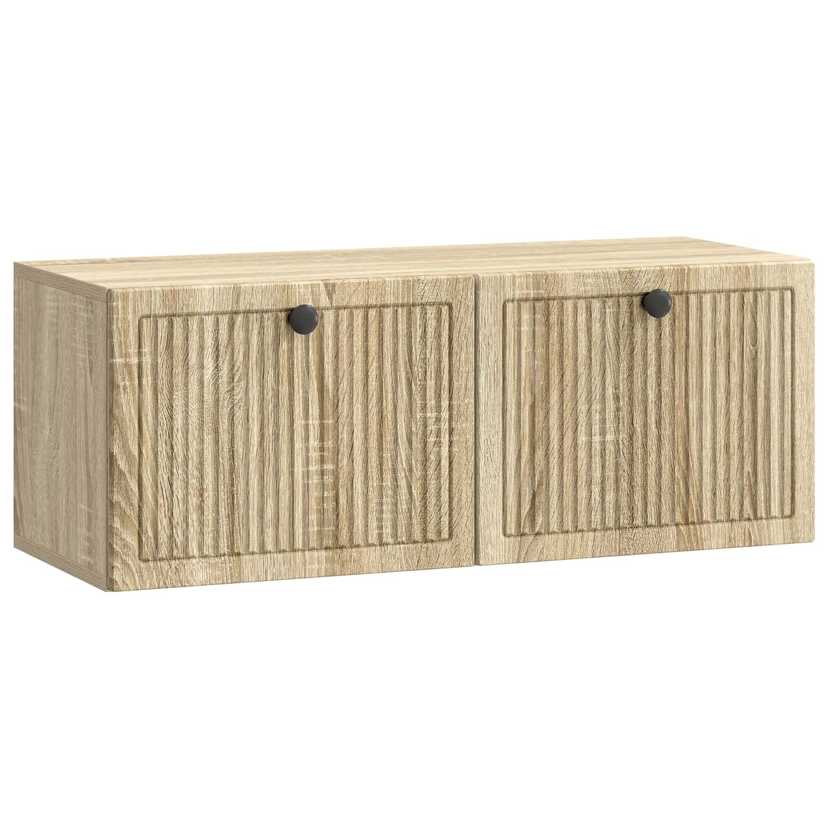 Væghængt TV-skab Sonoma-eg 78,5 x 31 x 30 cm Konstrueret træ