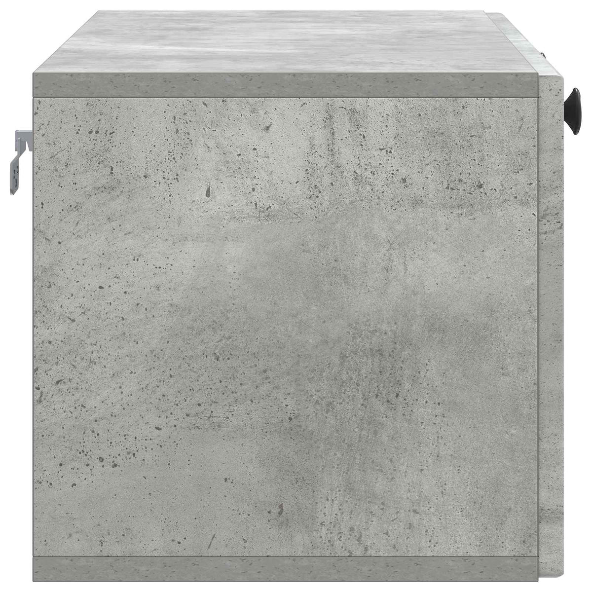 Væghængt TV-skab Betongrå 78,5 x 31 x 30 cm Konstrueret træ