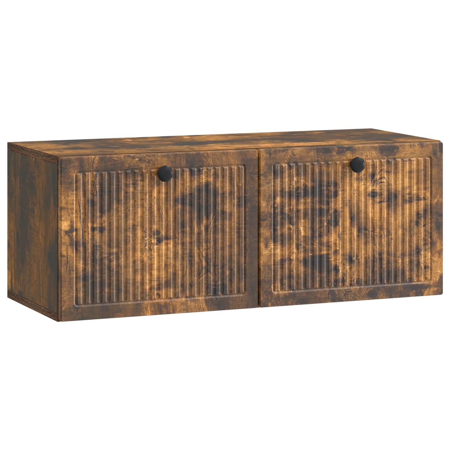 Væghængt TV-skab Røget eg 78,5 x 31 x 30 cm Konstrueret træ