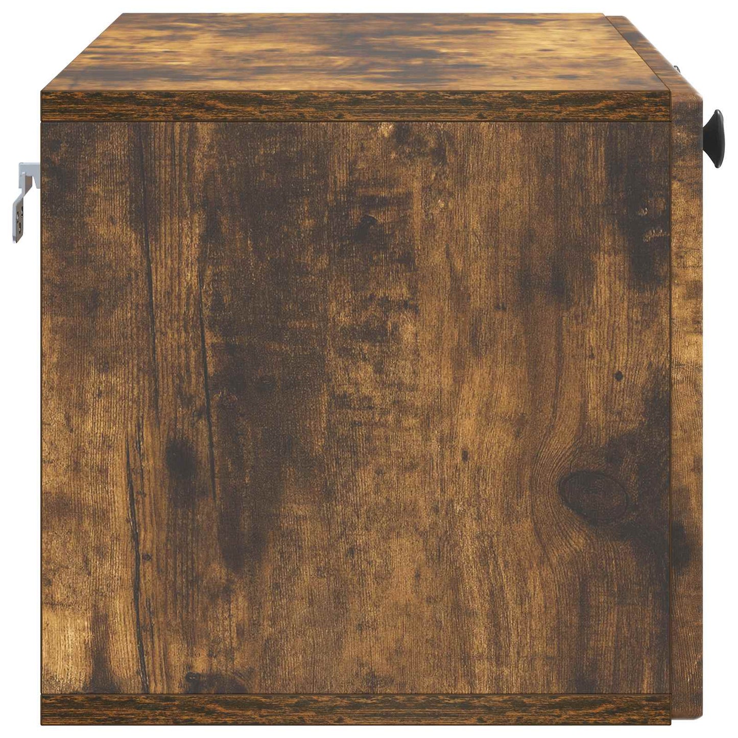 Væghængt TV-skab Røget eg 78,5 x 31 x 30 cm Konstrueret træ